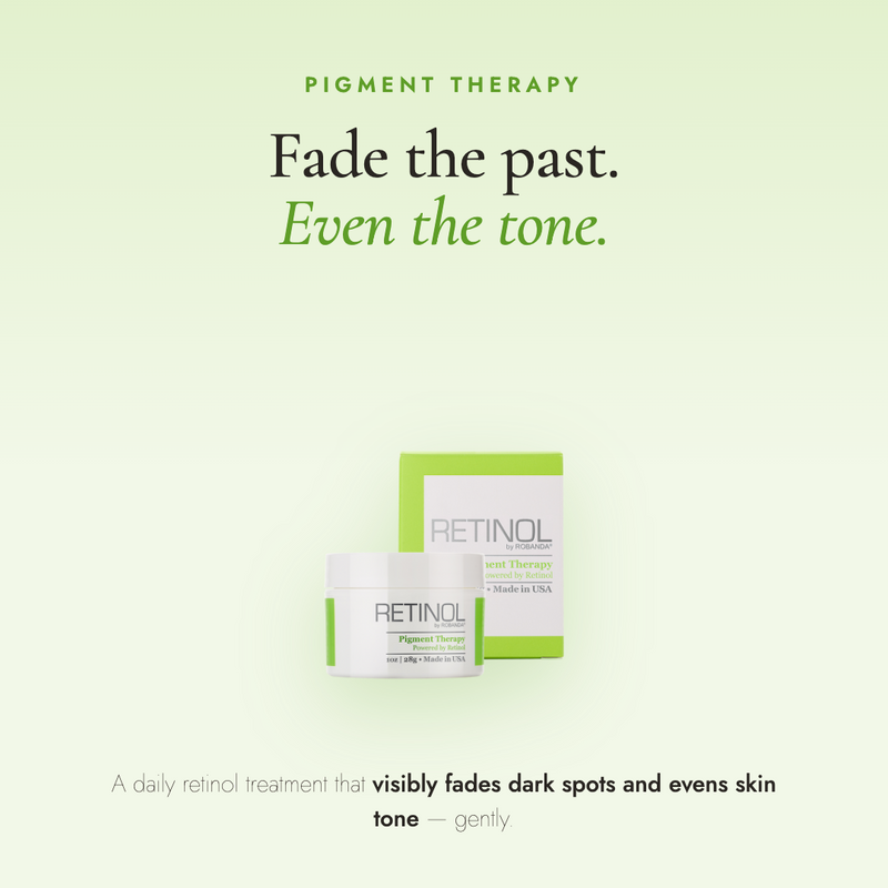 Retinol by Robanda Pigment Therapy — retinol dark spot brightening cream with Emblica